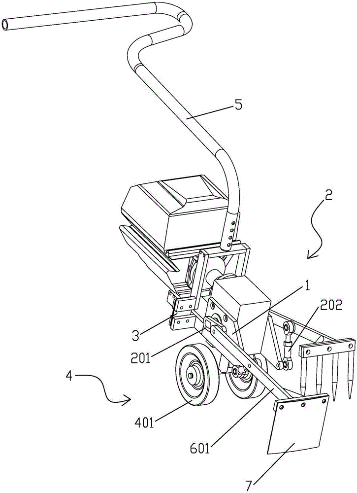 Portable multifunctional farming machine