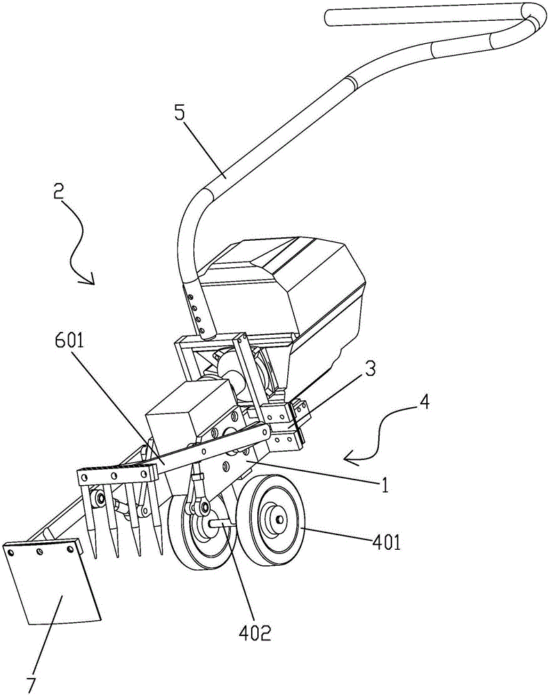 Portable multifunctional farming machine