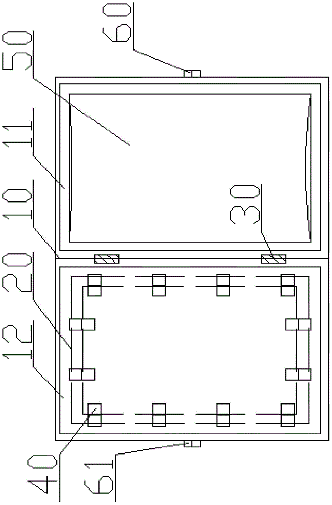 Automobile skylight transportation case