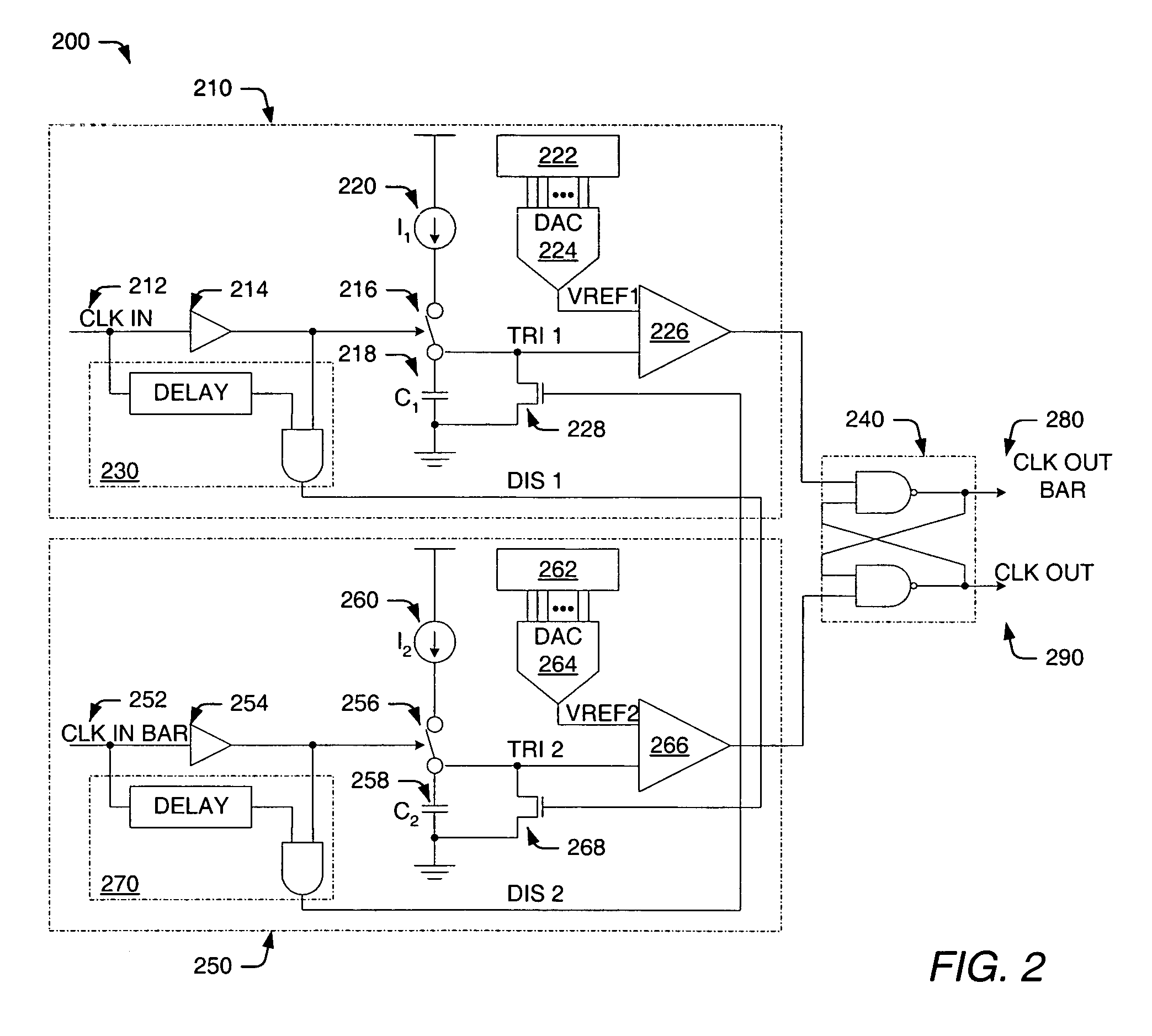 Programmable phase shift and duty cycle correction circuit and method