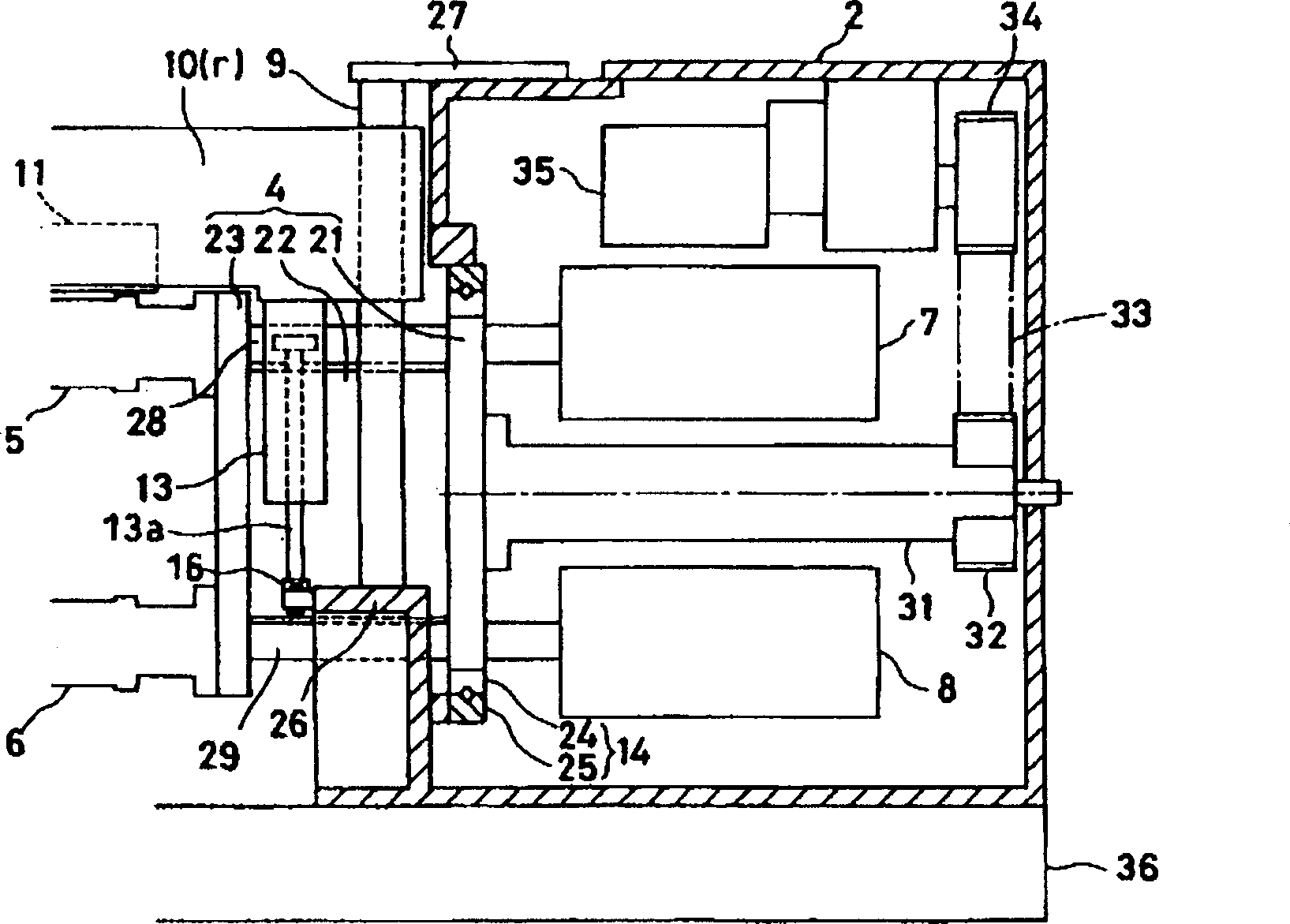 Spin winding machine