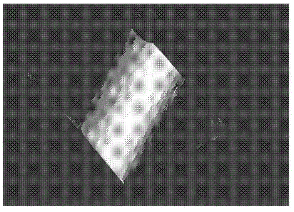 Etching solution for dislocation display of monocrystal germanium wafer deflecting to crystal orientation [111] and etching method