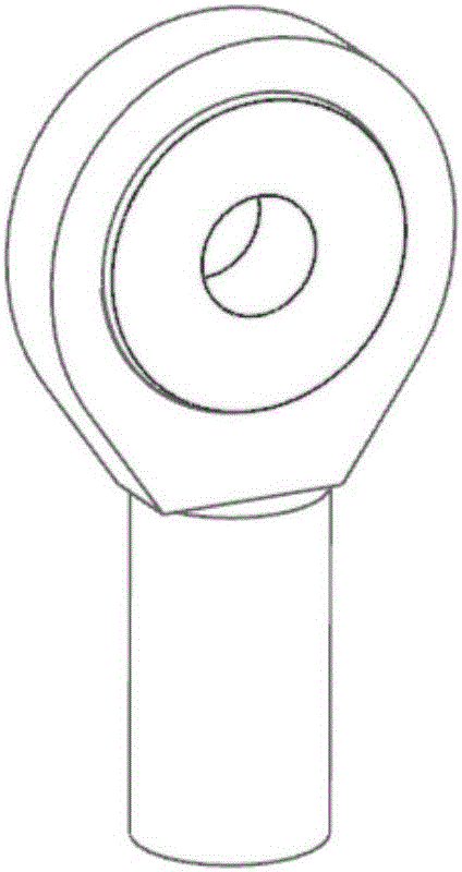 High-temperature-resisting knuckle bearing for actuator