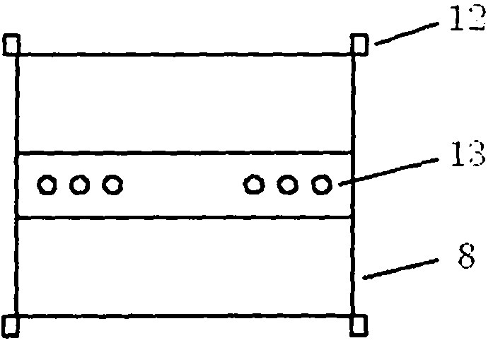 Stirring device for soil body improvement test in construction of soil pressure balance shield