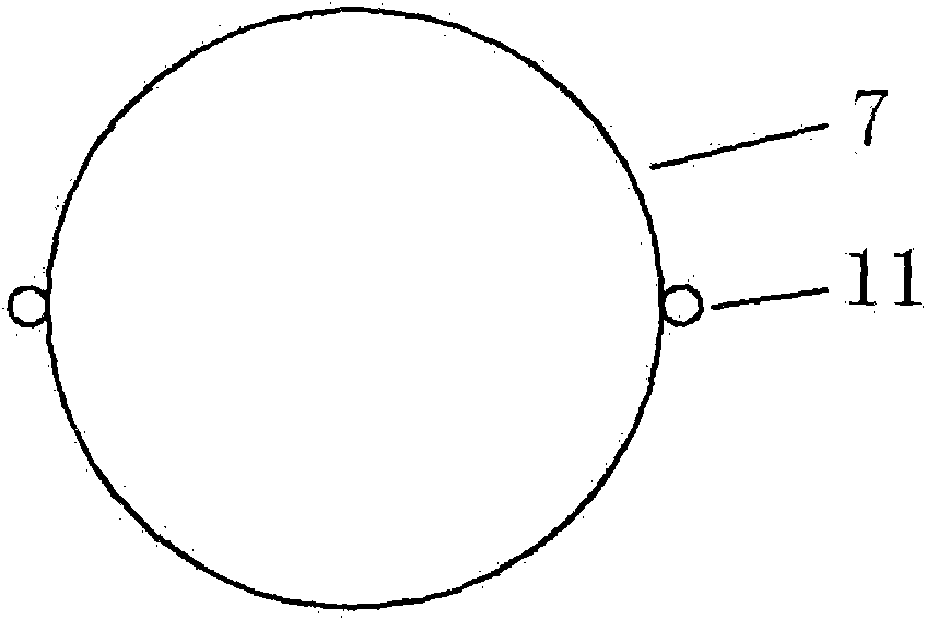 Stirring device for soil body improvement test in construction of soil pressure balance shield