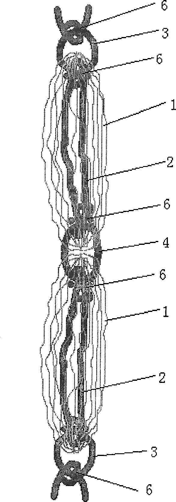 Fiber tow for fiber filter