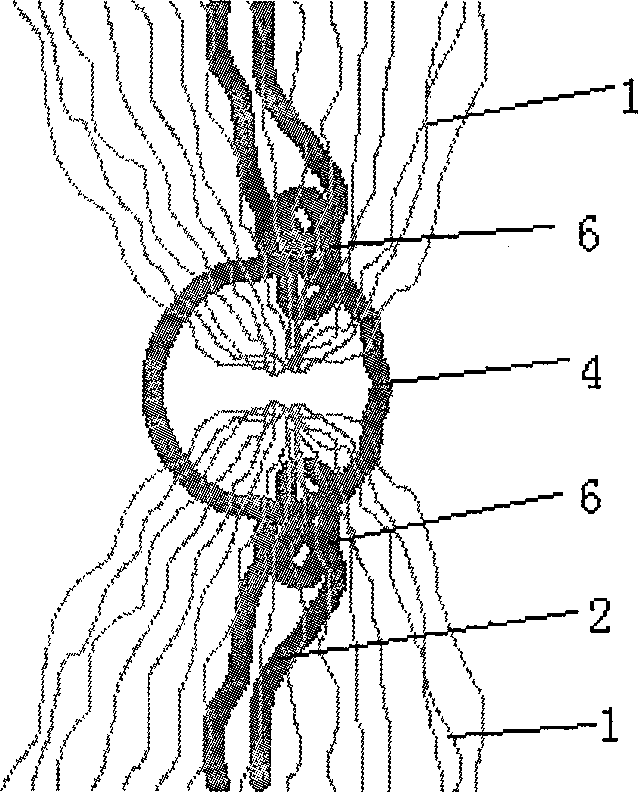 Fiber tow for fiber filter