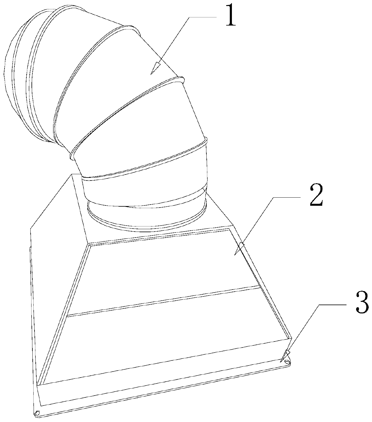 Flue gas purification equipment for rubber processing