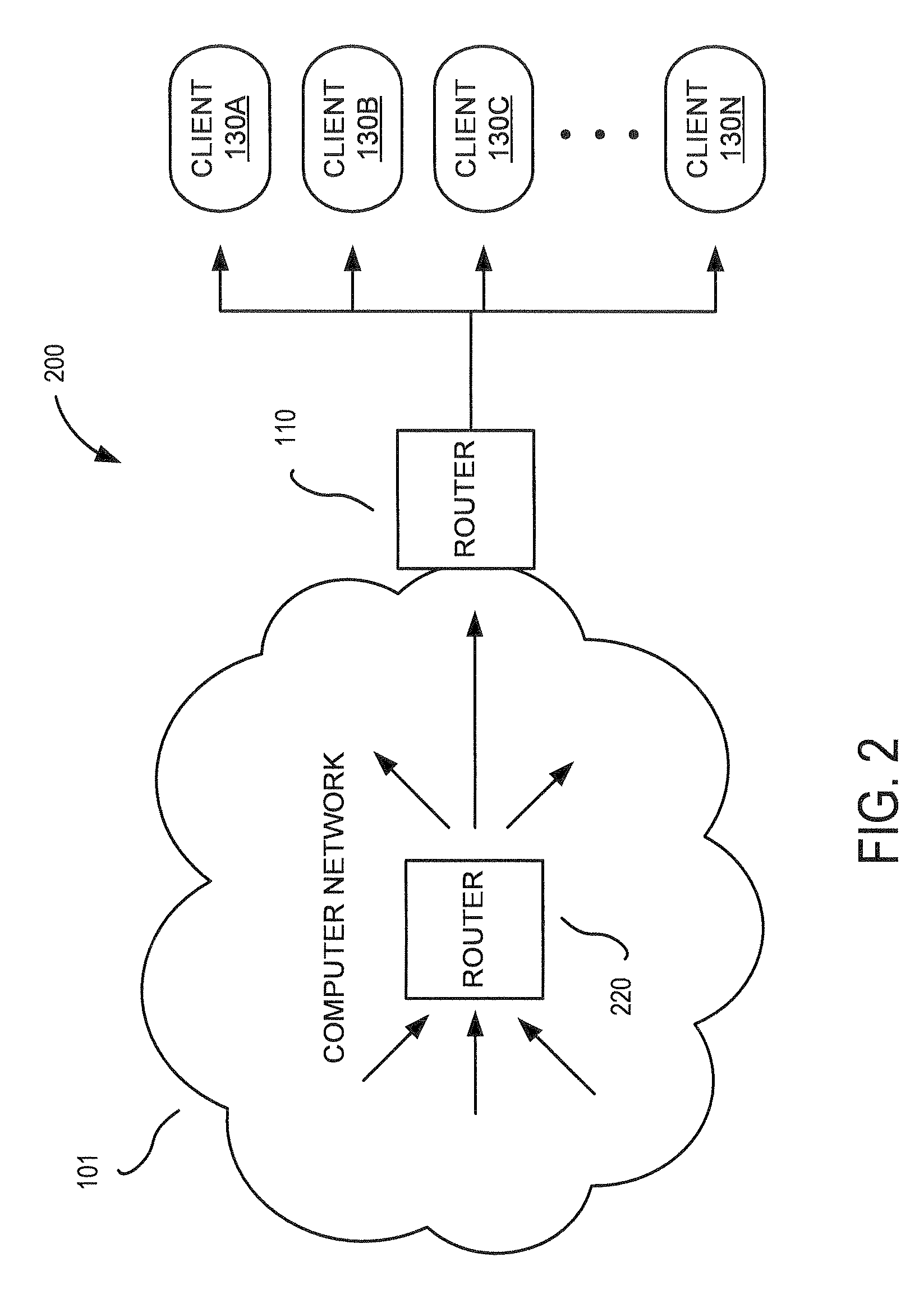 Copy protection built into a network infrastructure