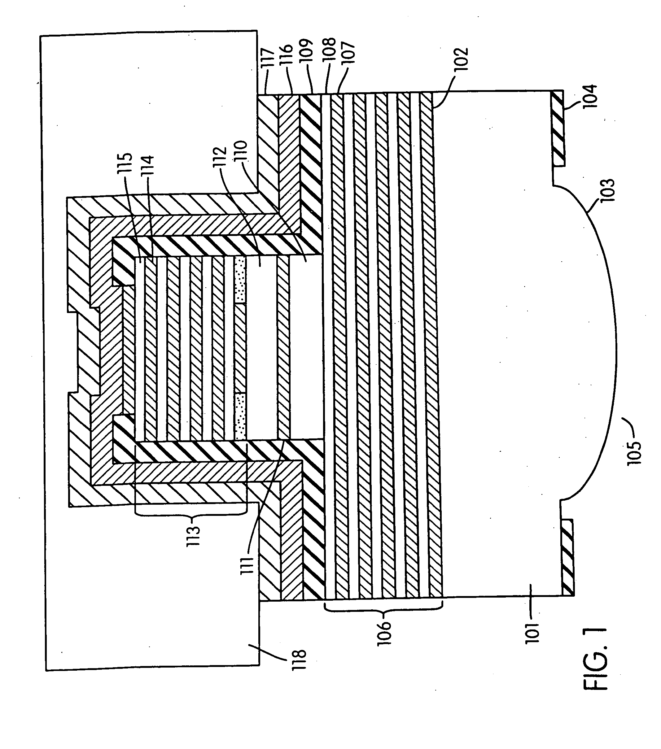 VCSEL and VCSEL array having integrated microlenses for use in a semiconductor laser pumped solid state laser system