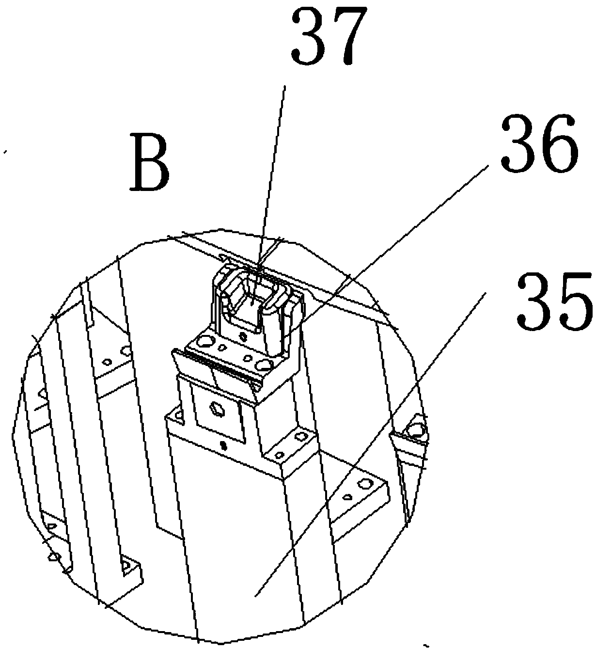 Detection apparatus for sliding detection of hood fitting clearances and application method thereof