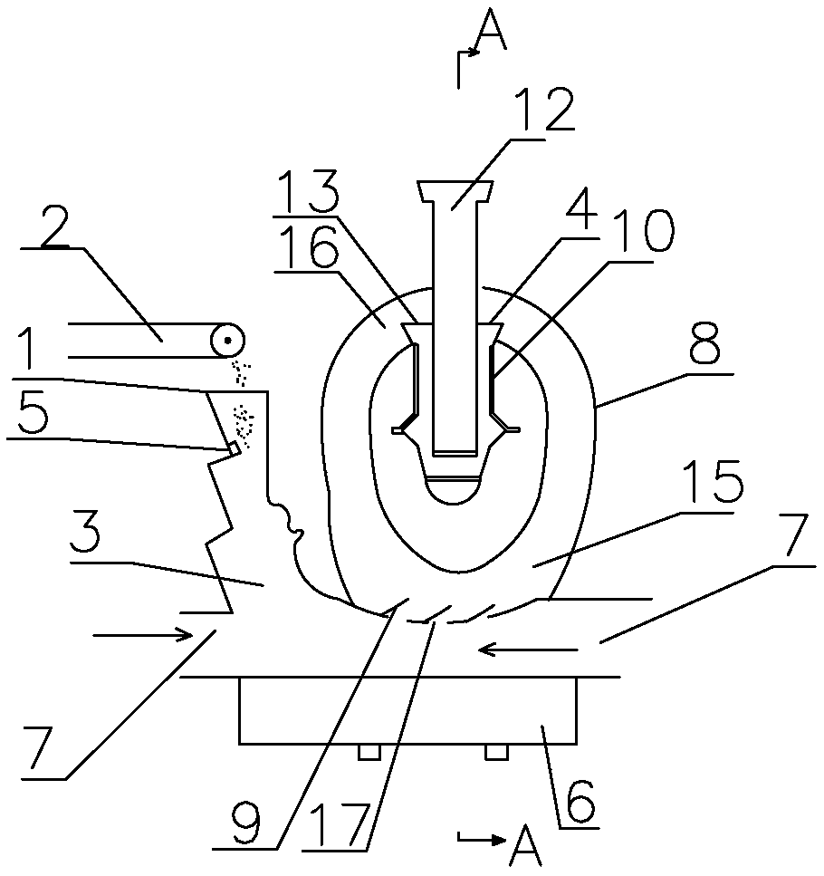 Jet mill for ultra-fine powder