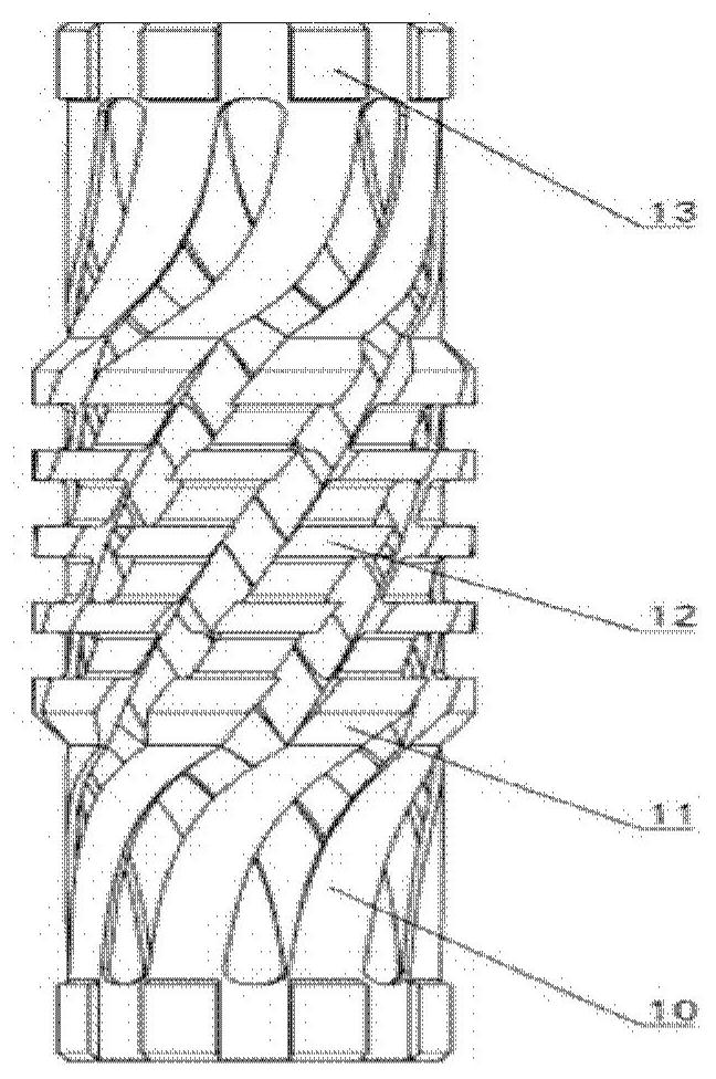 Sleeve scraper and cleaning method adopting same