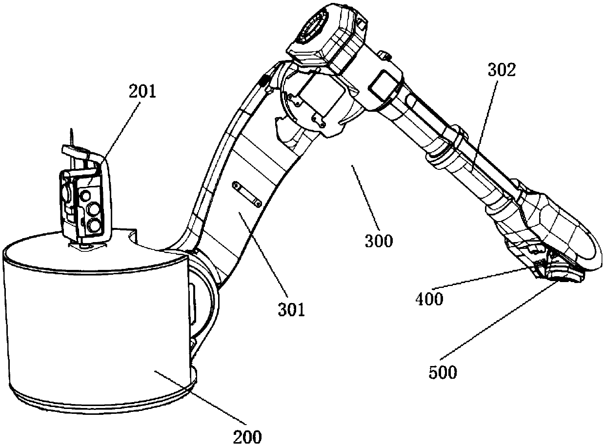 Automatic installation robot for construction engineering