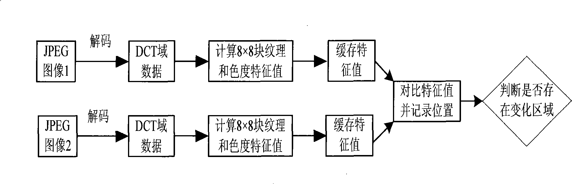 Monitoring system for capturing remote wireless image based on DCT field differential value transmission