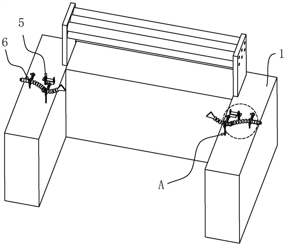 Full-automatic feeding device of plate grinding machine