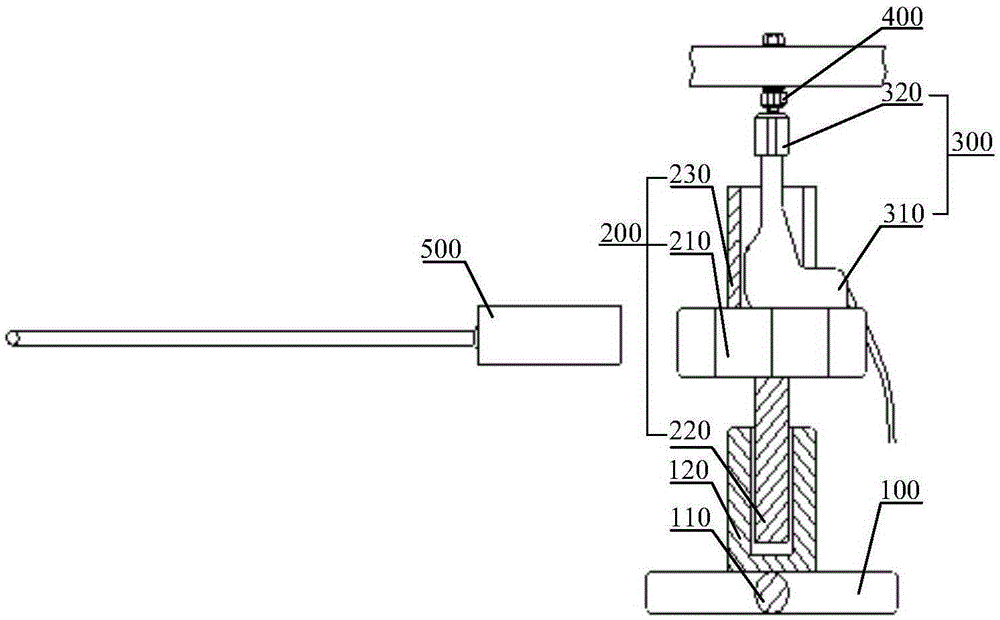 Nut dismounting tool