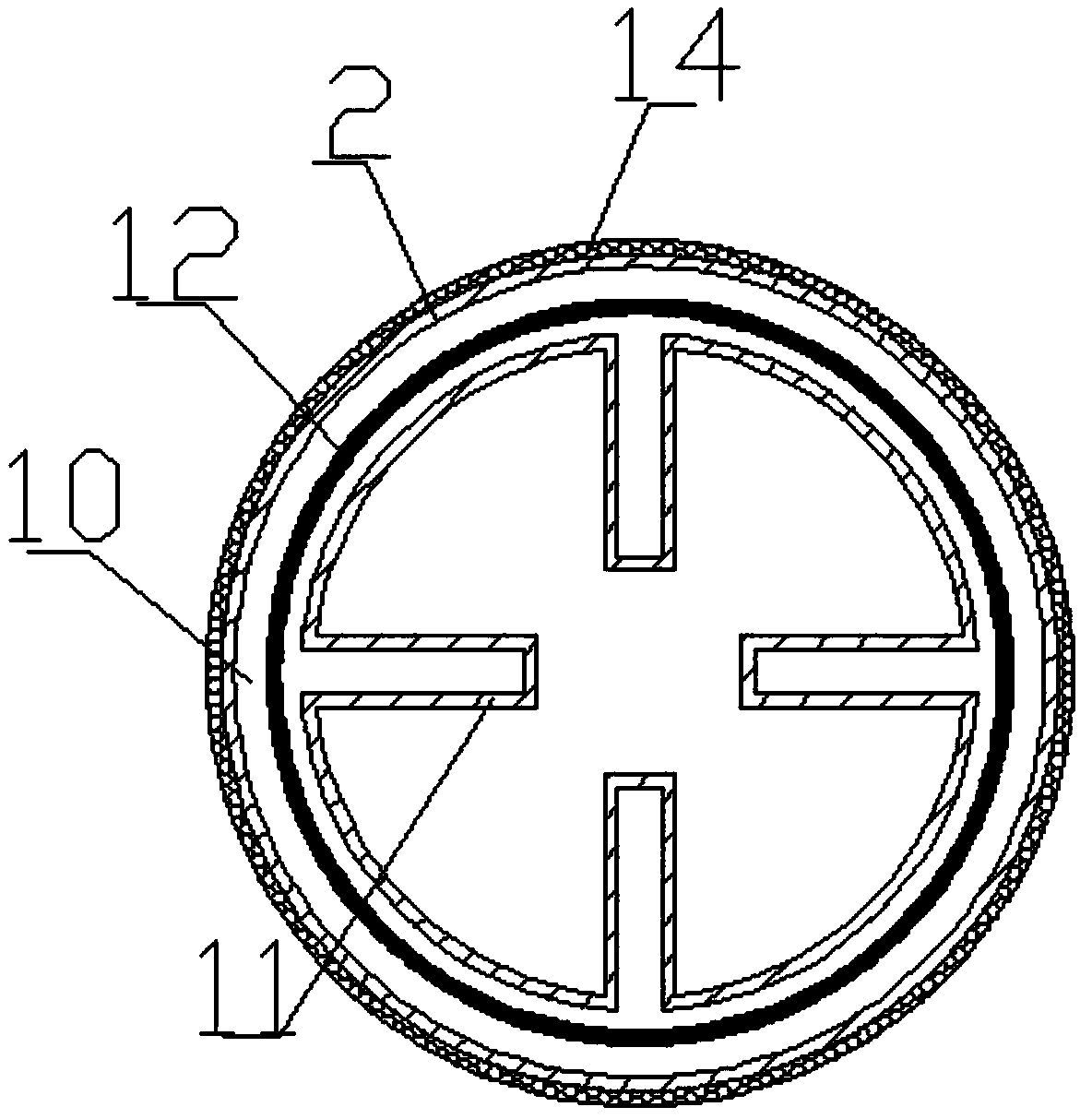 High-efficiency tea water-removing machine