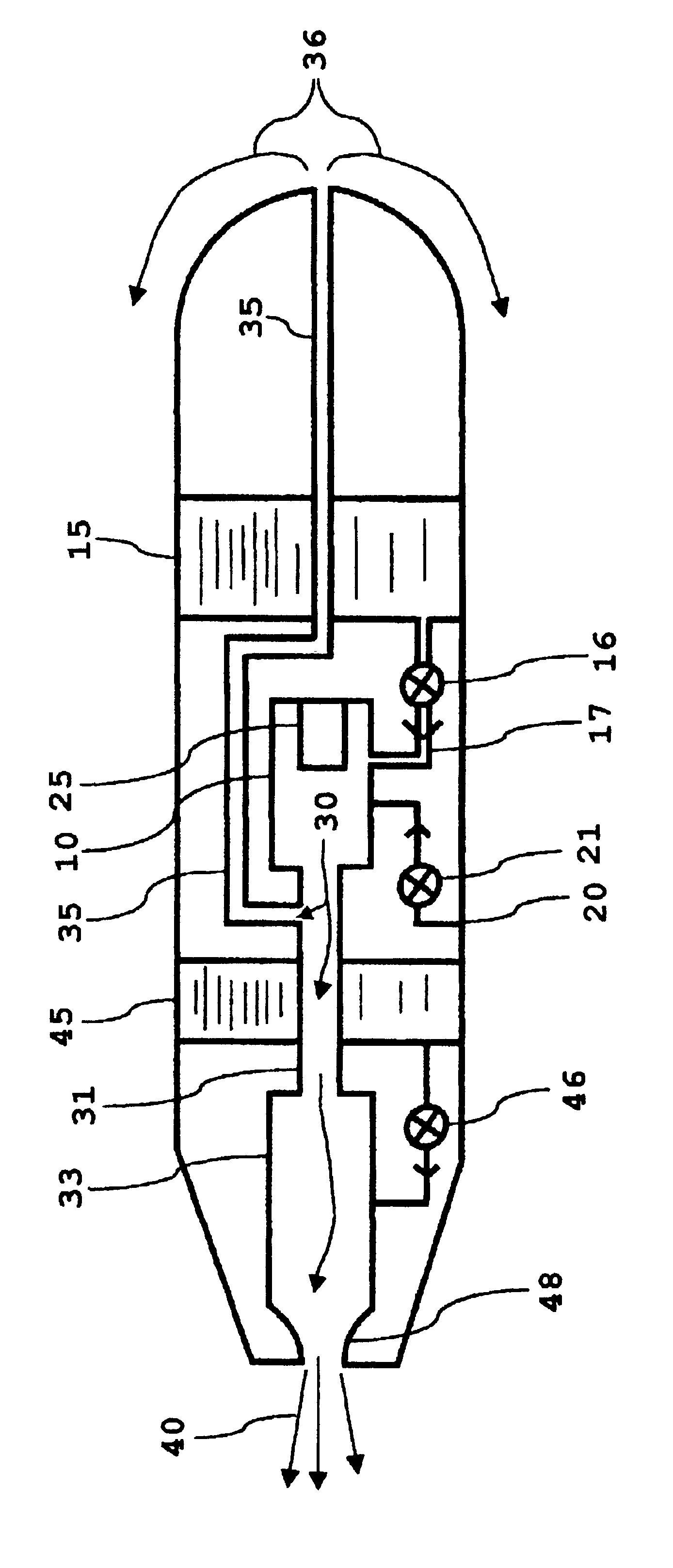 Gas generating process for propulsion and hydrogen production