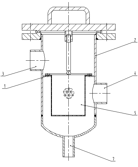 Staggered basket type filter