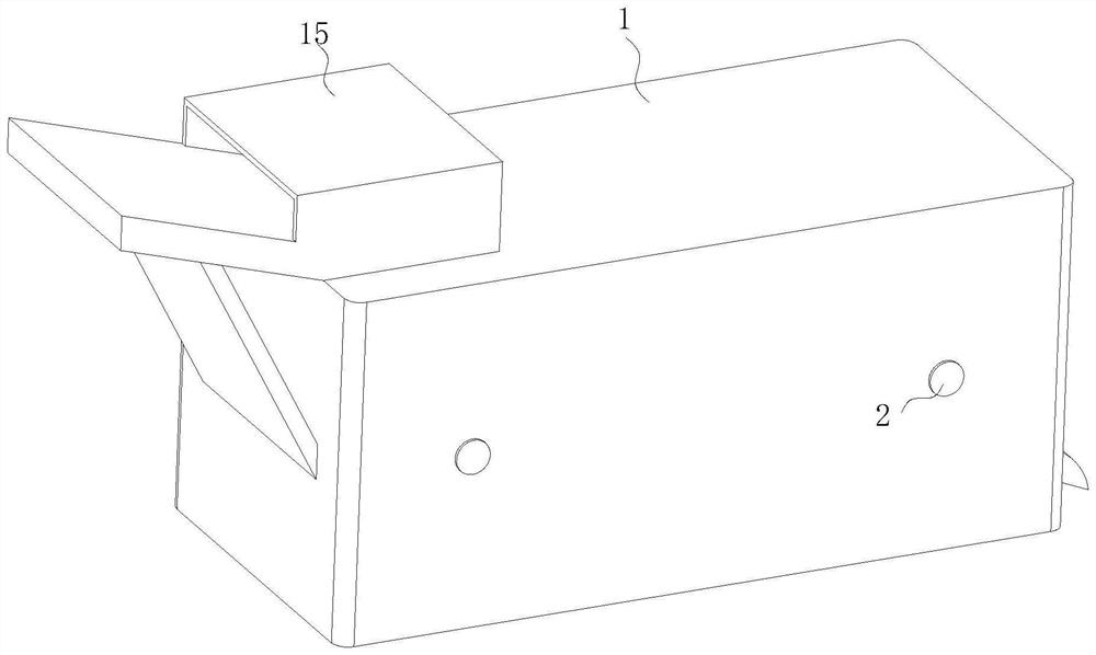 Chain plate type aluminum bar heating furnace with intelligent feeding device