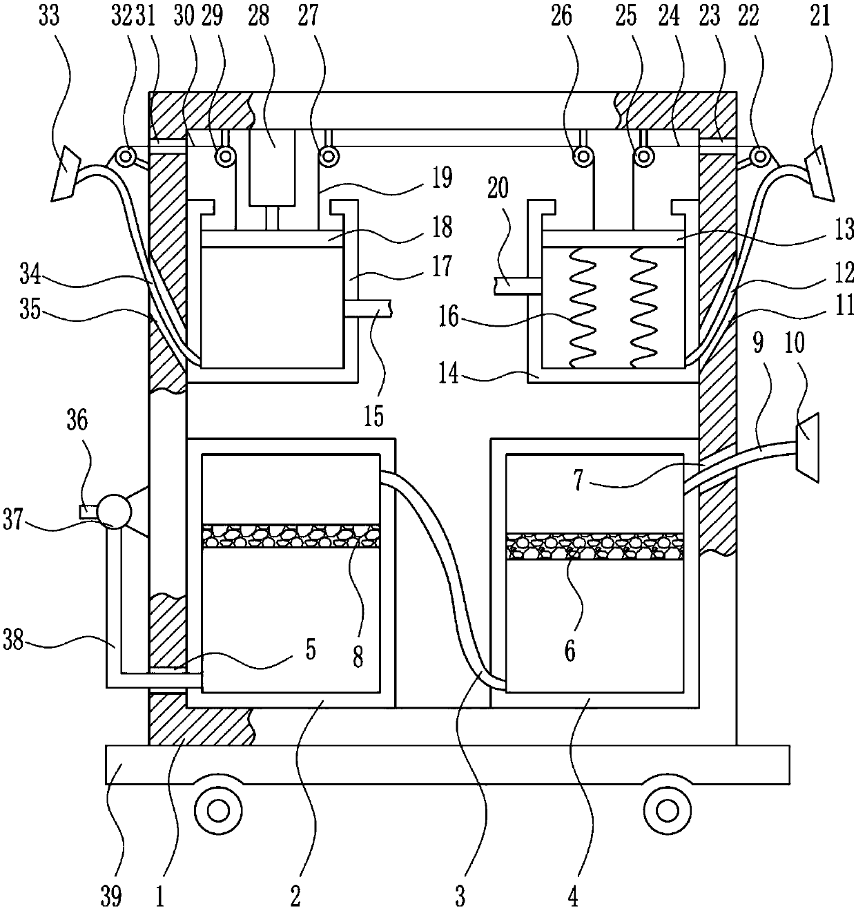 Multi-mode intelligent dust removing system