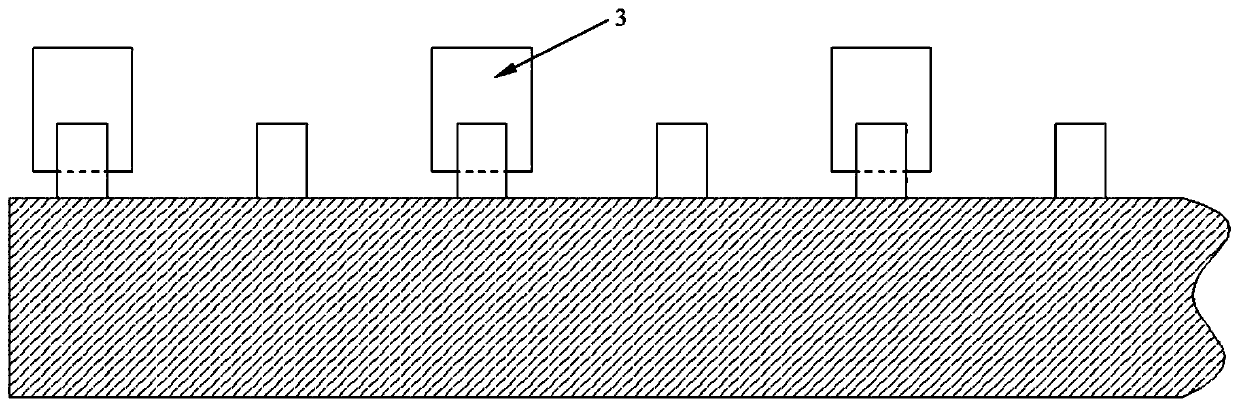 Lithium battery core with conductive electrode lugs