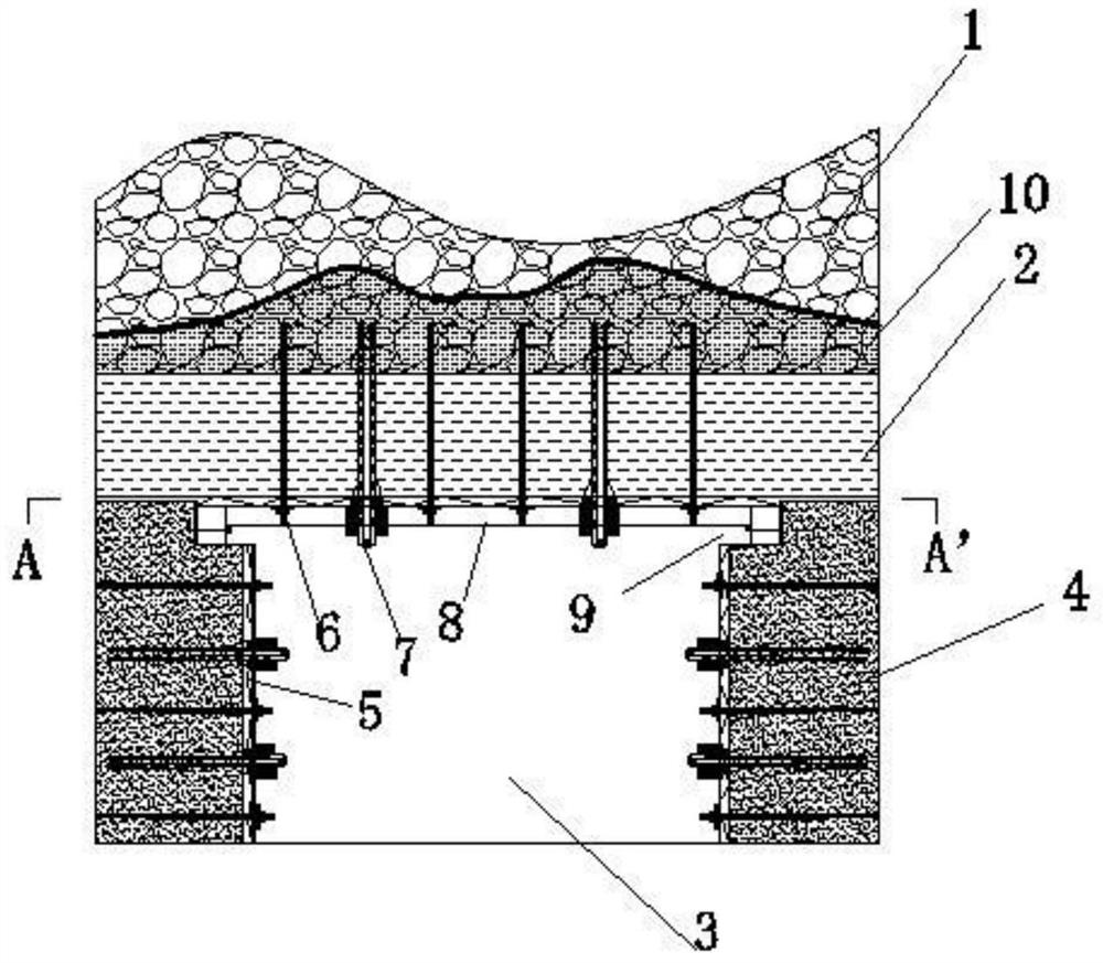 Method for supporting ultra-thin roof roadway under goaf