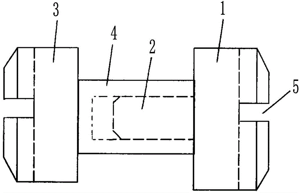 Novel primary-auxiliary bolt