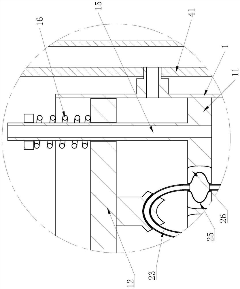 Ethanol recovery device for exhaust port of molten salt furnace