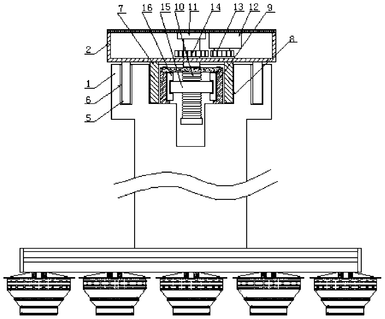 Movable space purification device