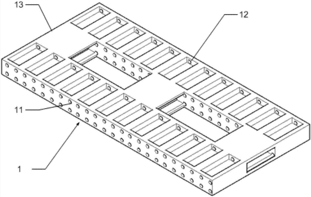 Steel support pressurizing member and construction method thereof