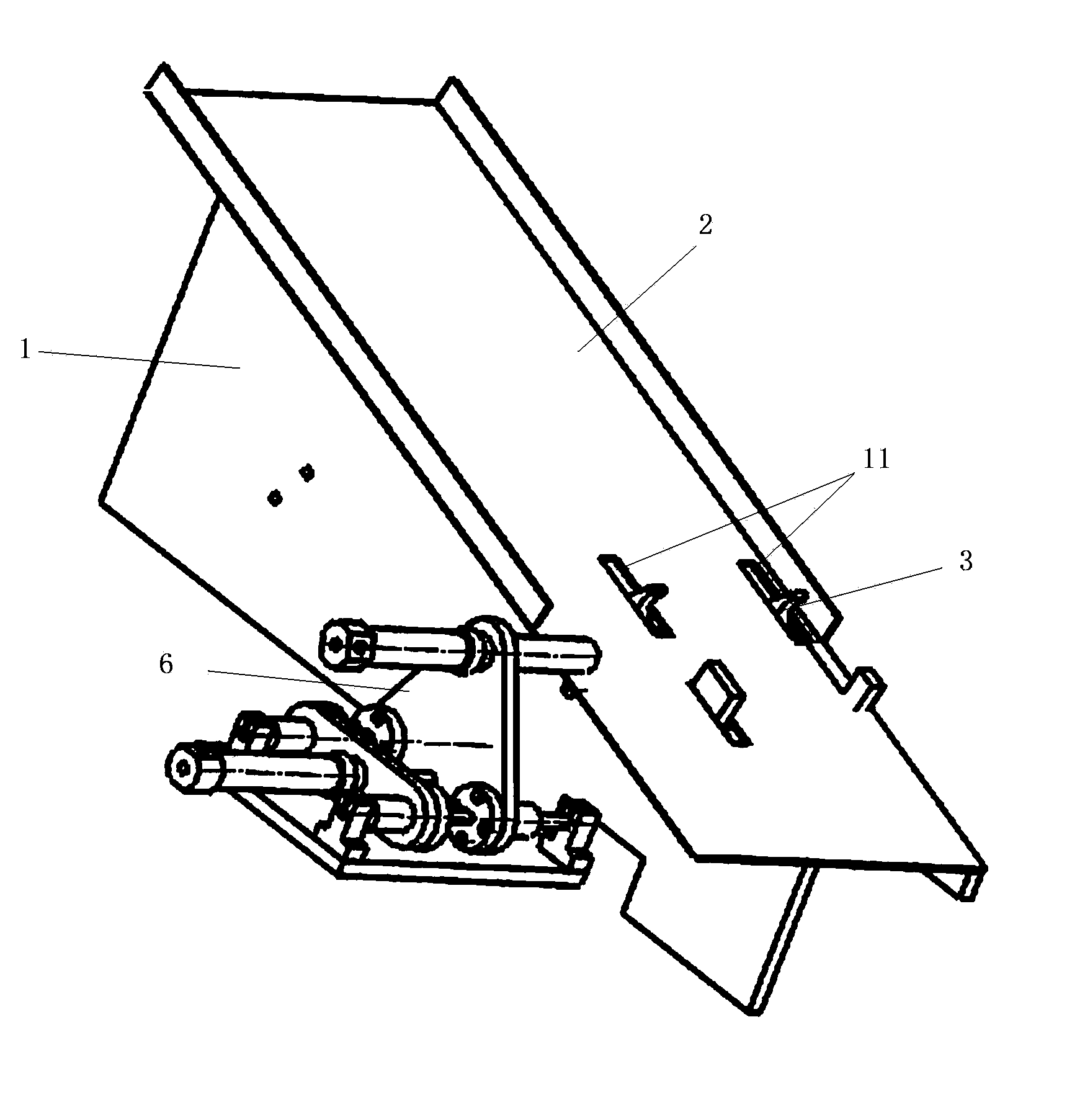 Automatic pipe feeding mechanism