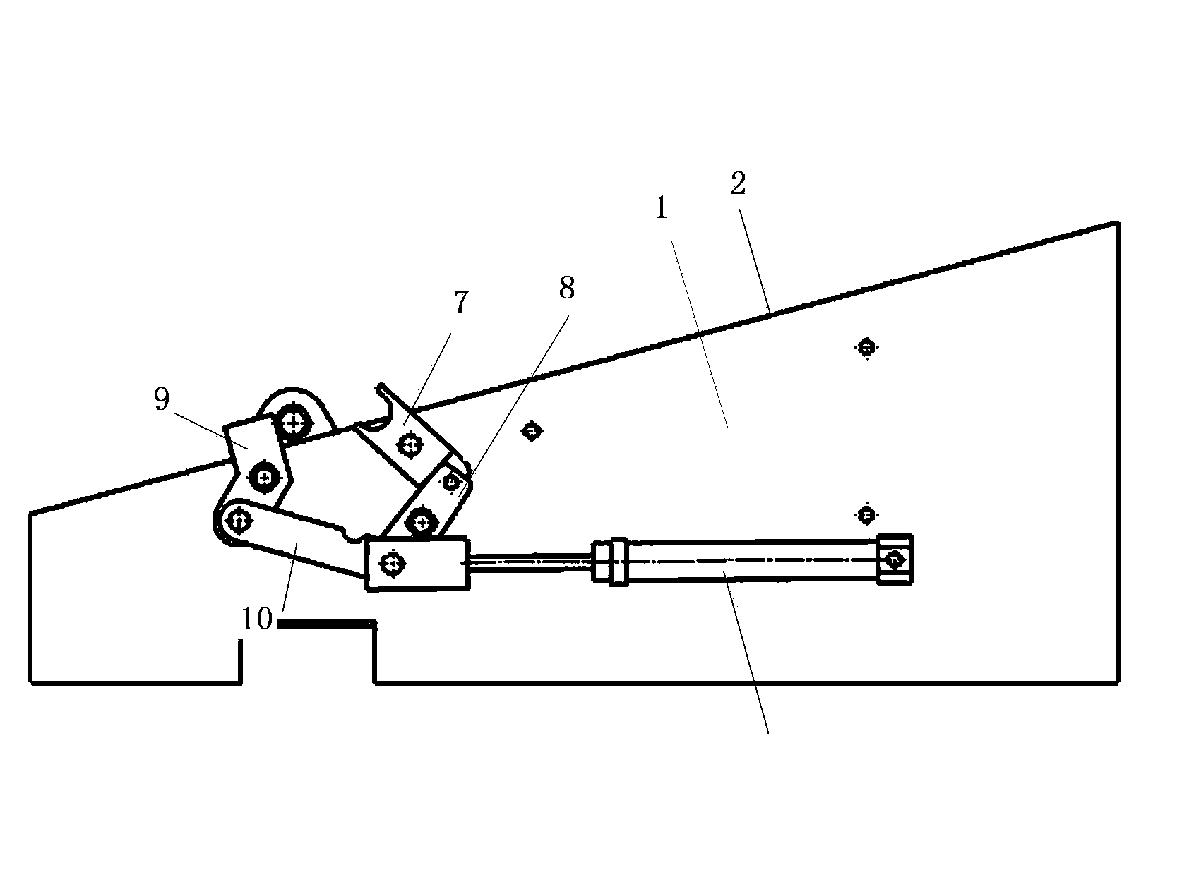 Automatic pipe feeding mechanism