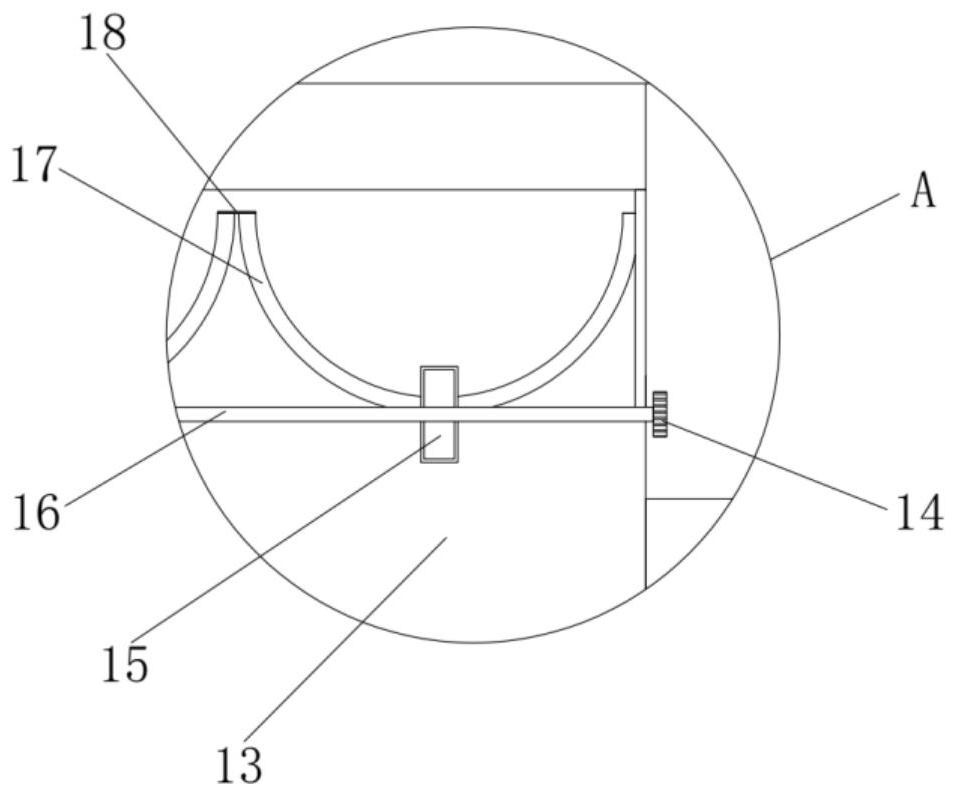 Processing and production device for spiced duck