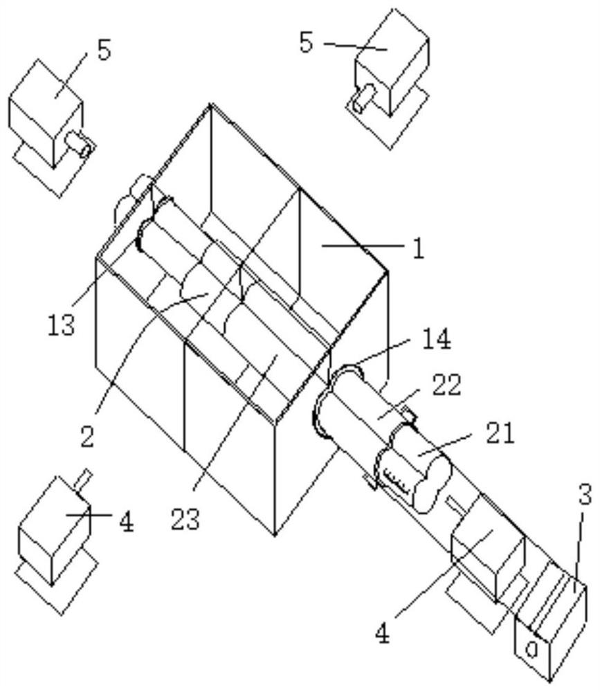 Test device and method for simulating stratum displacement caused by double-circle shield tunnel construction