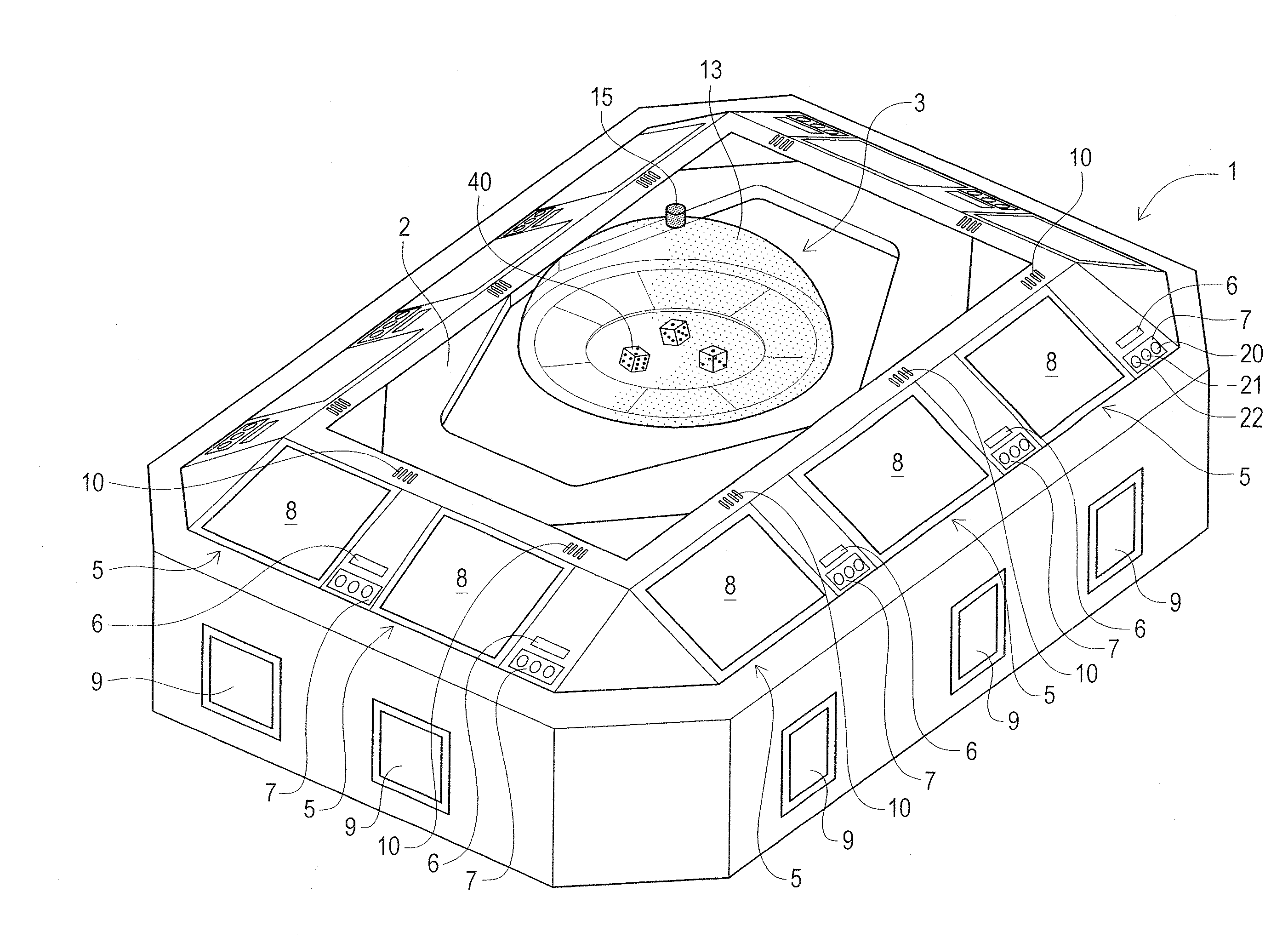 Dice Gaming Machine