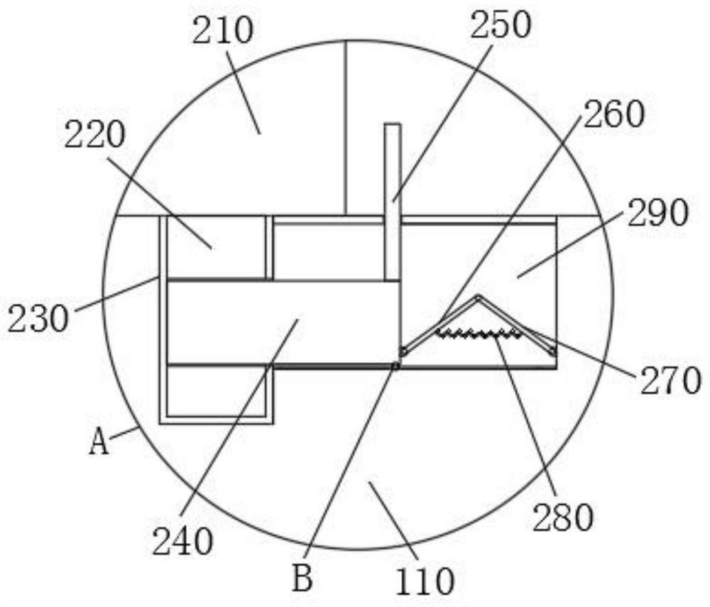 Vegetable oil squeezing device with dustproof structure