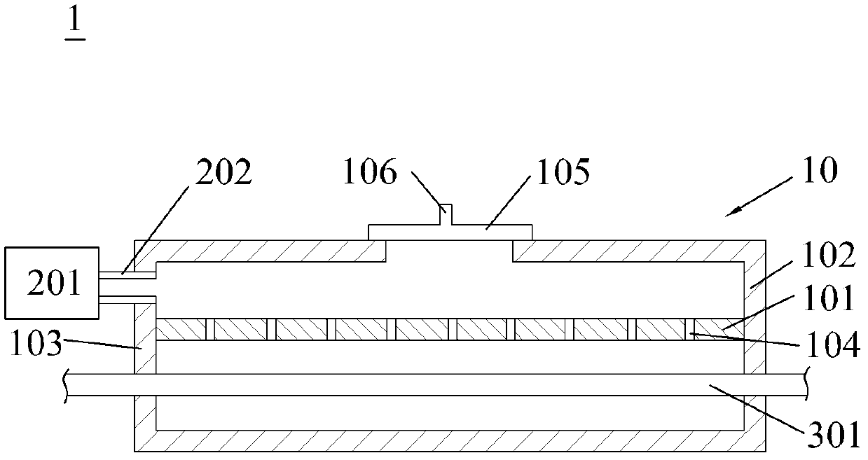 Solidification process device