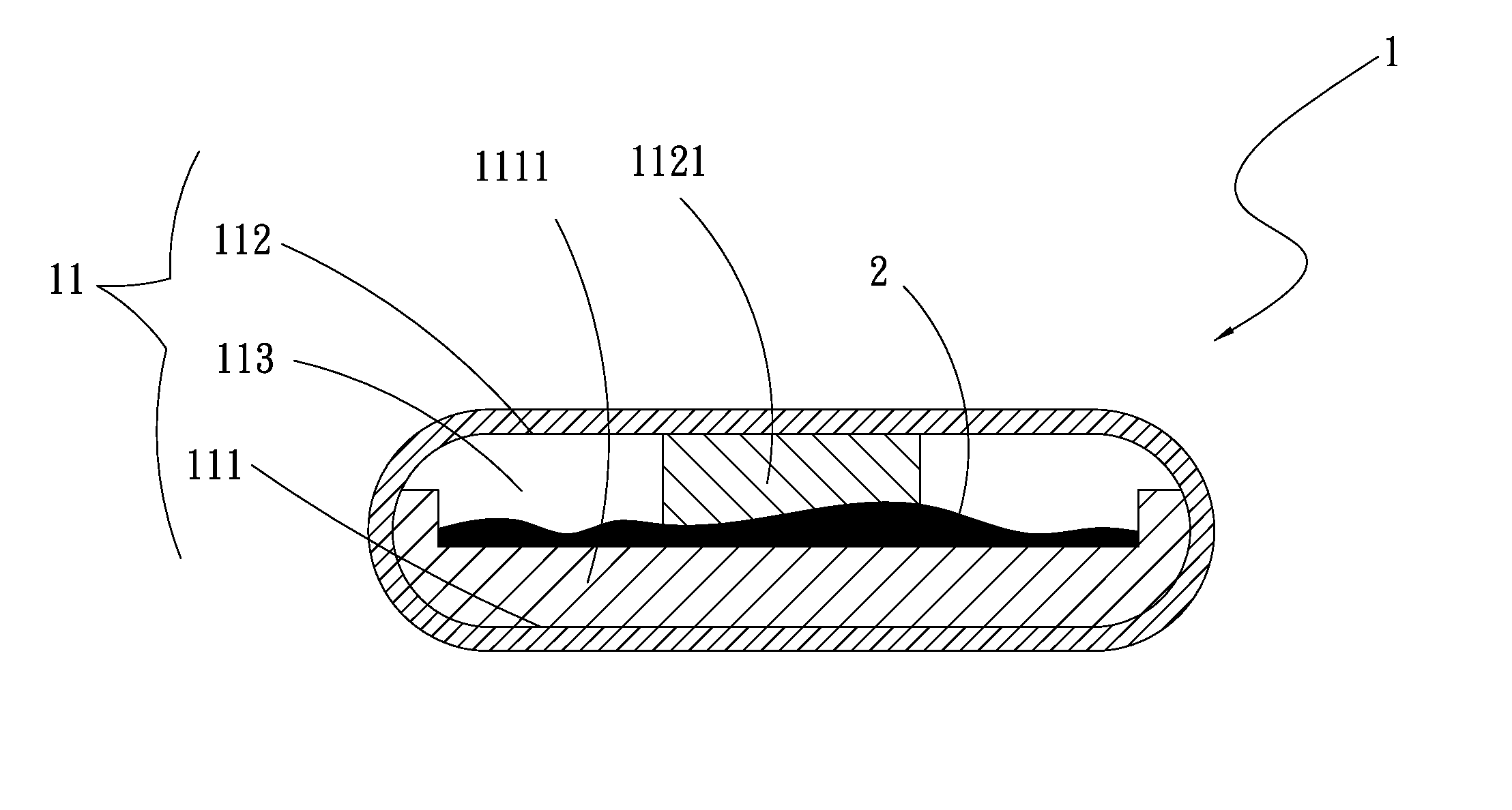 Heat pipe structure