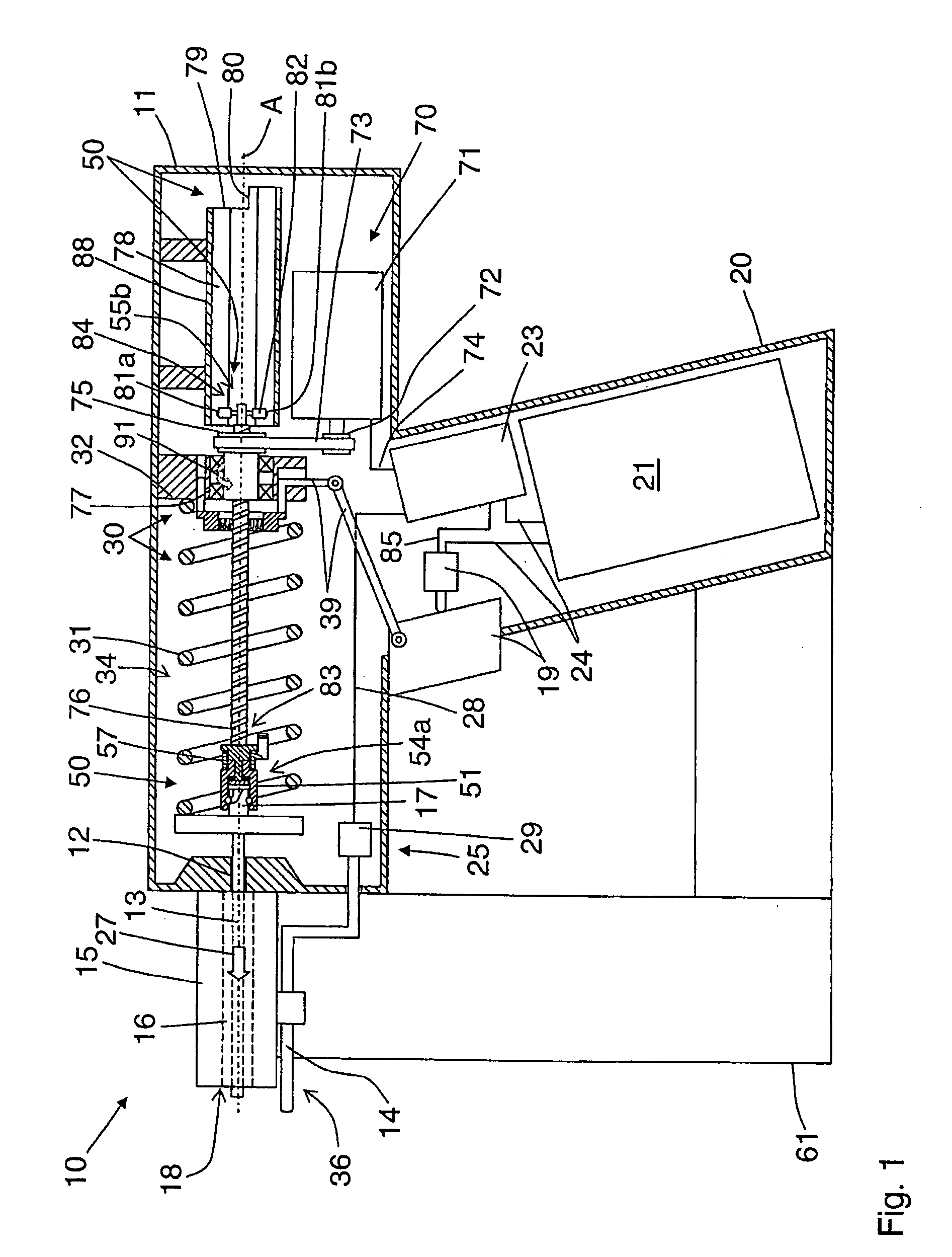 Hand-held fastener driver