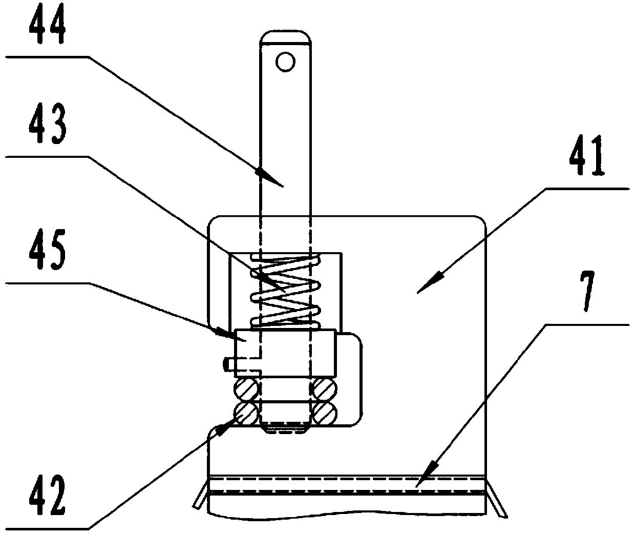 Underwater vehicle carrying type in-situ deep sea water sampler