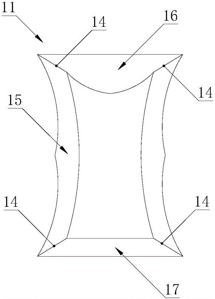 A heart defect occluder