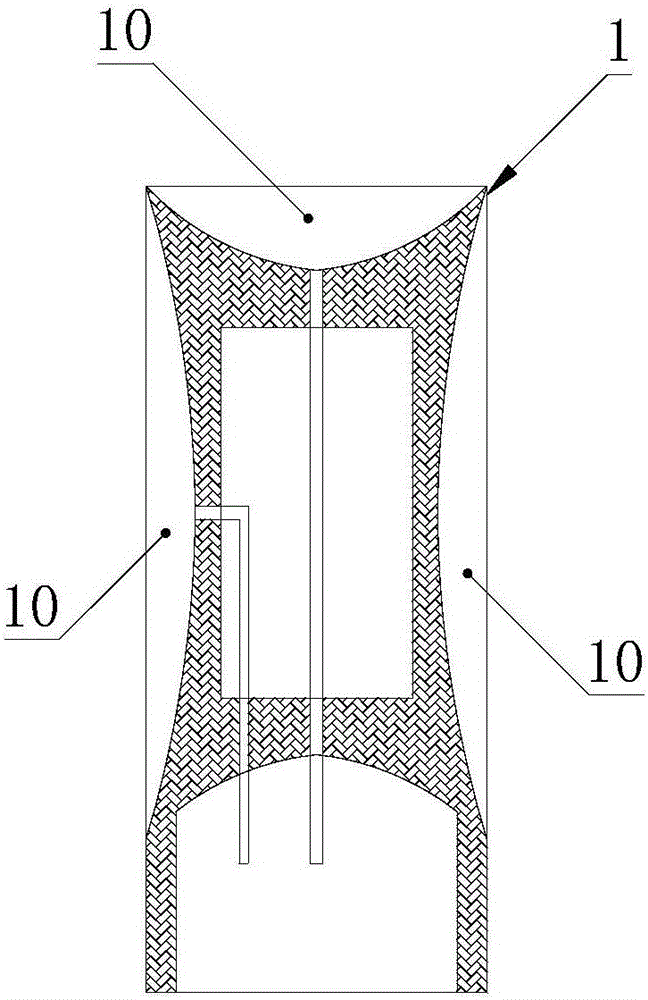 A heart defect occluder