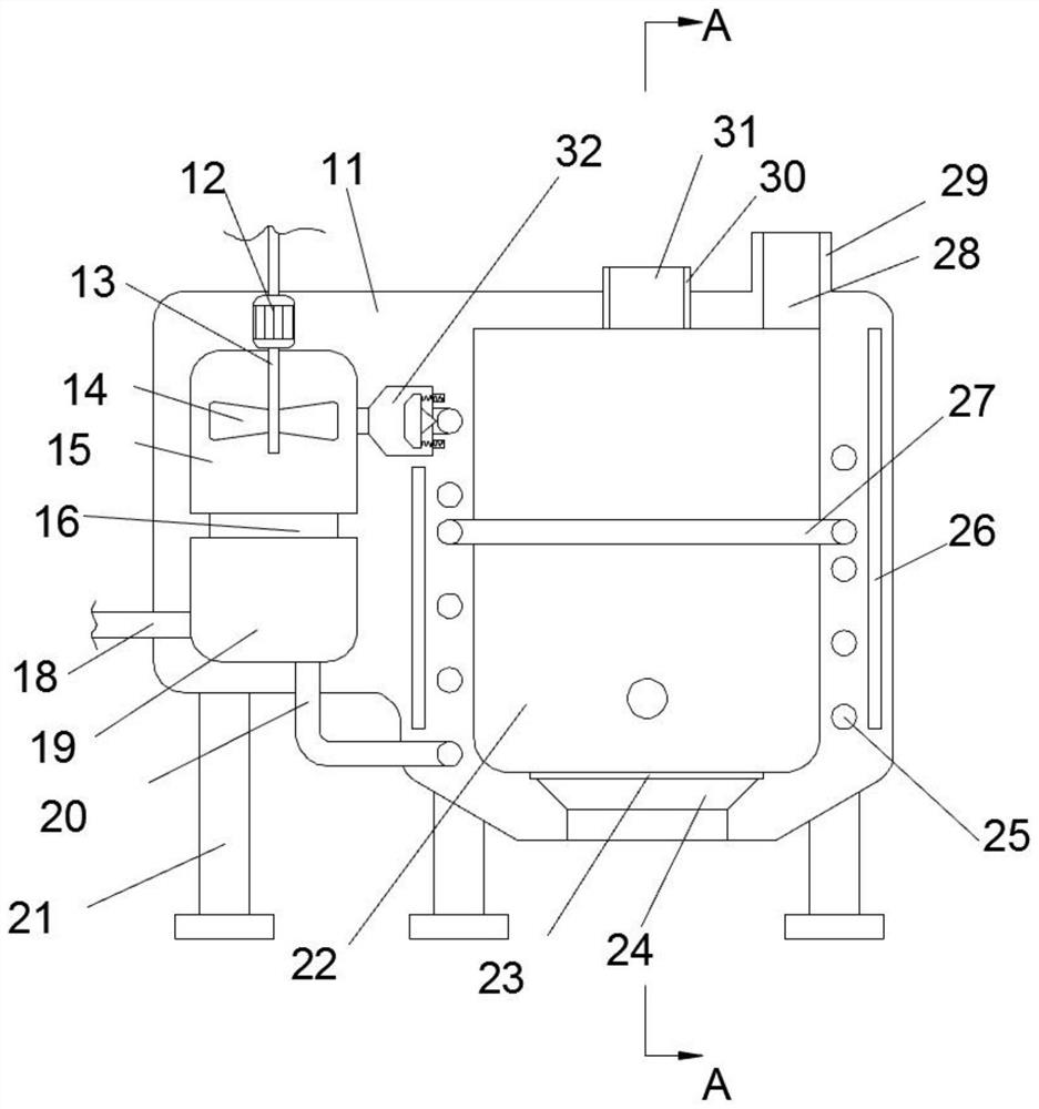 Internal circulation type thermal power generation system