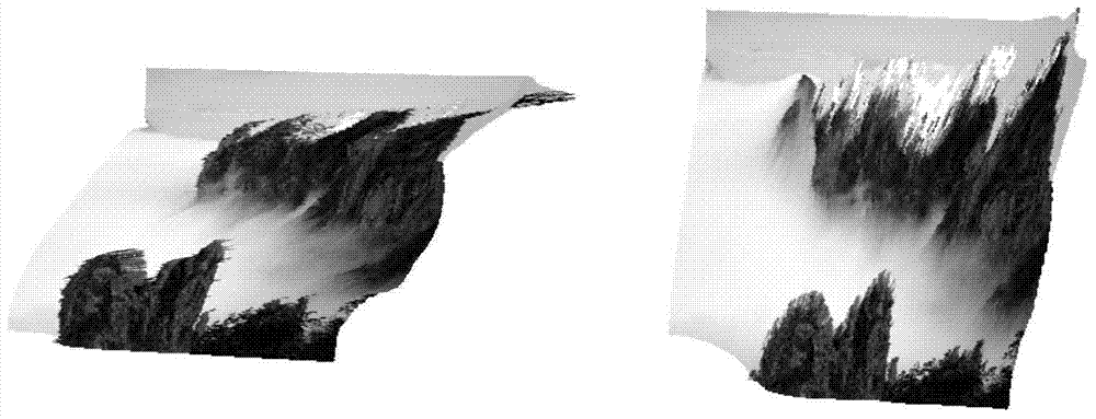 Full-automatic rapid generating and completing method for new view in manufacturing of 3D film