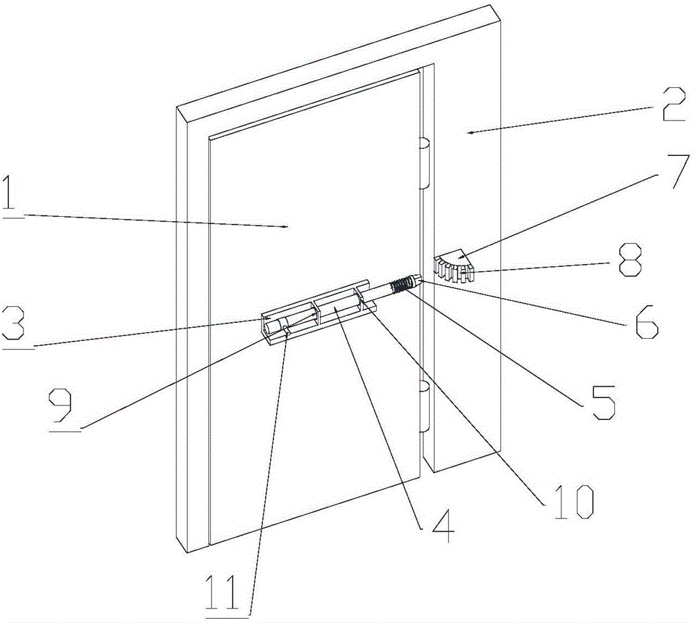 Fixing device for keeping door in half-open state