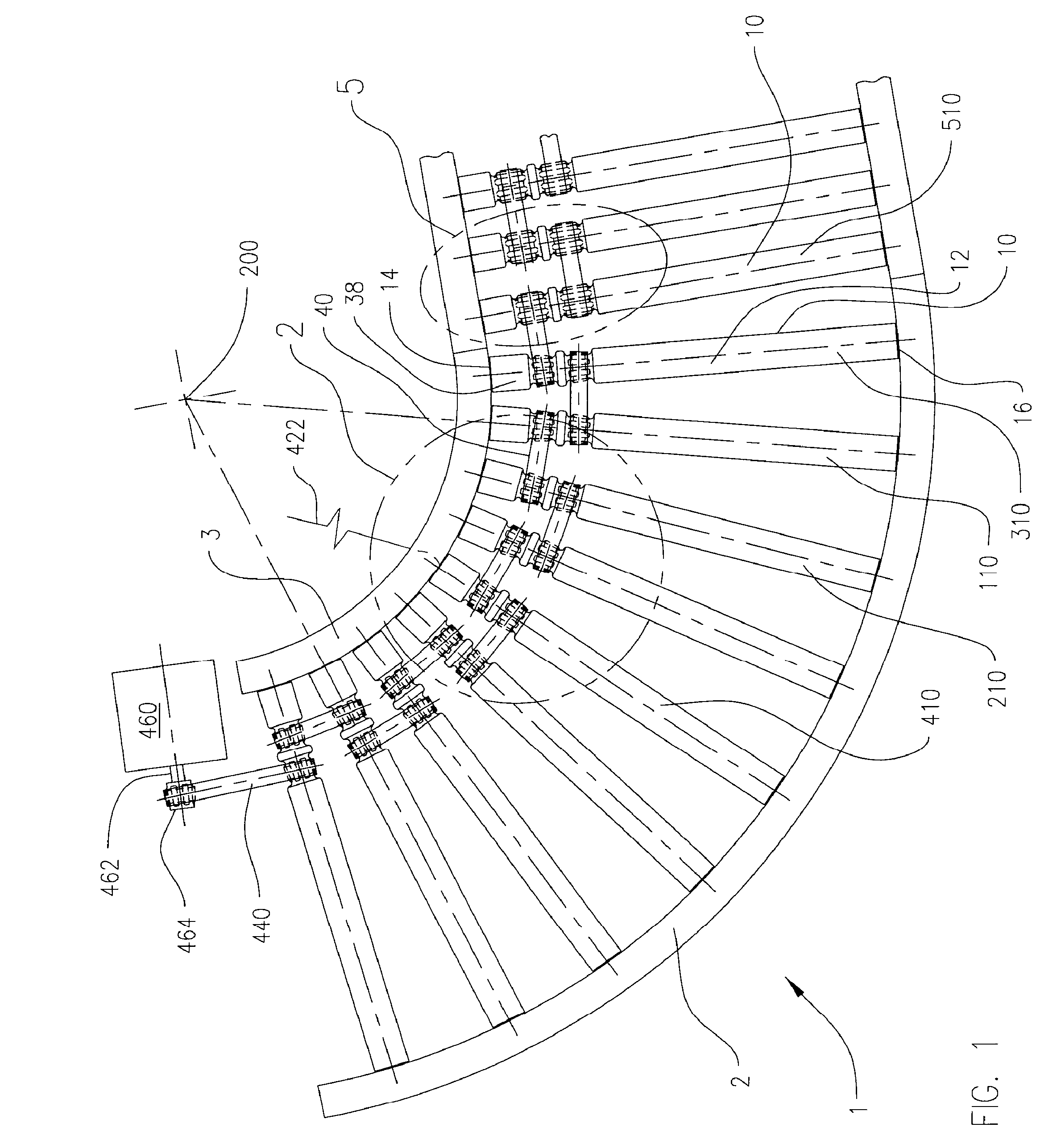 Spline roller for a belt-driven roller conveyor, and method for making