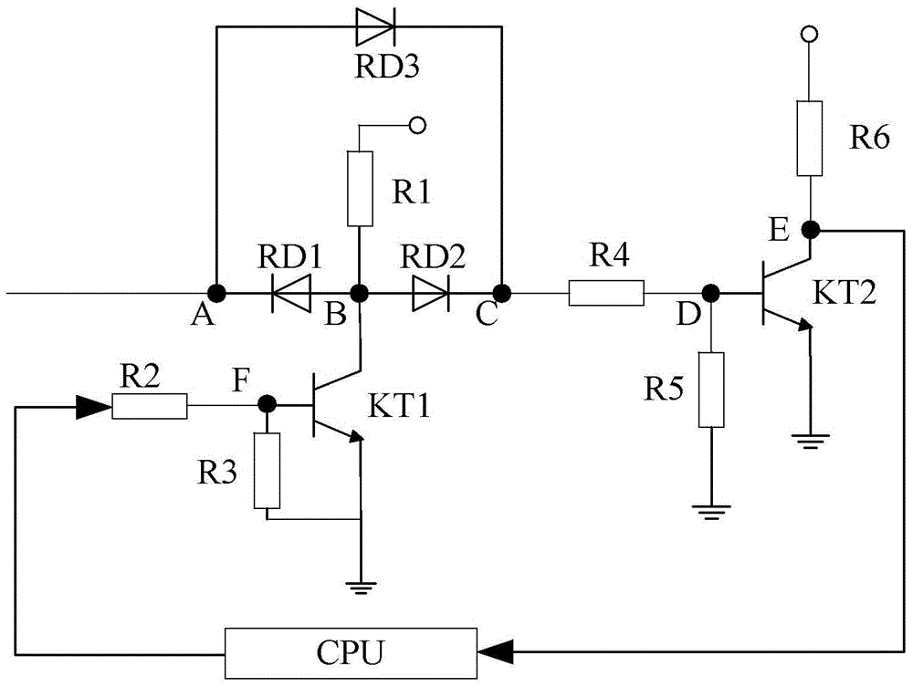 Multi-state switch state collection device and method