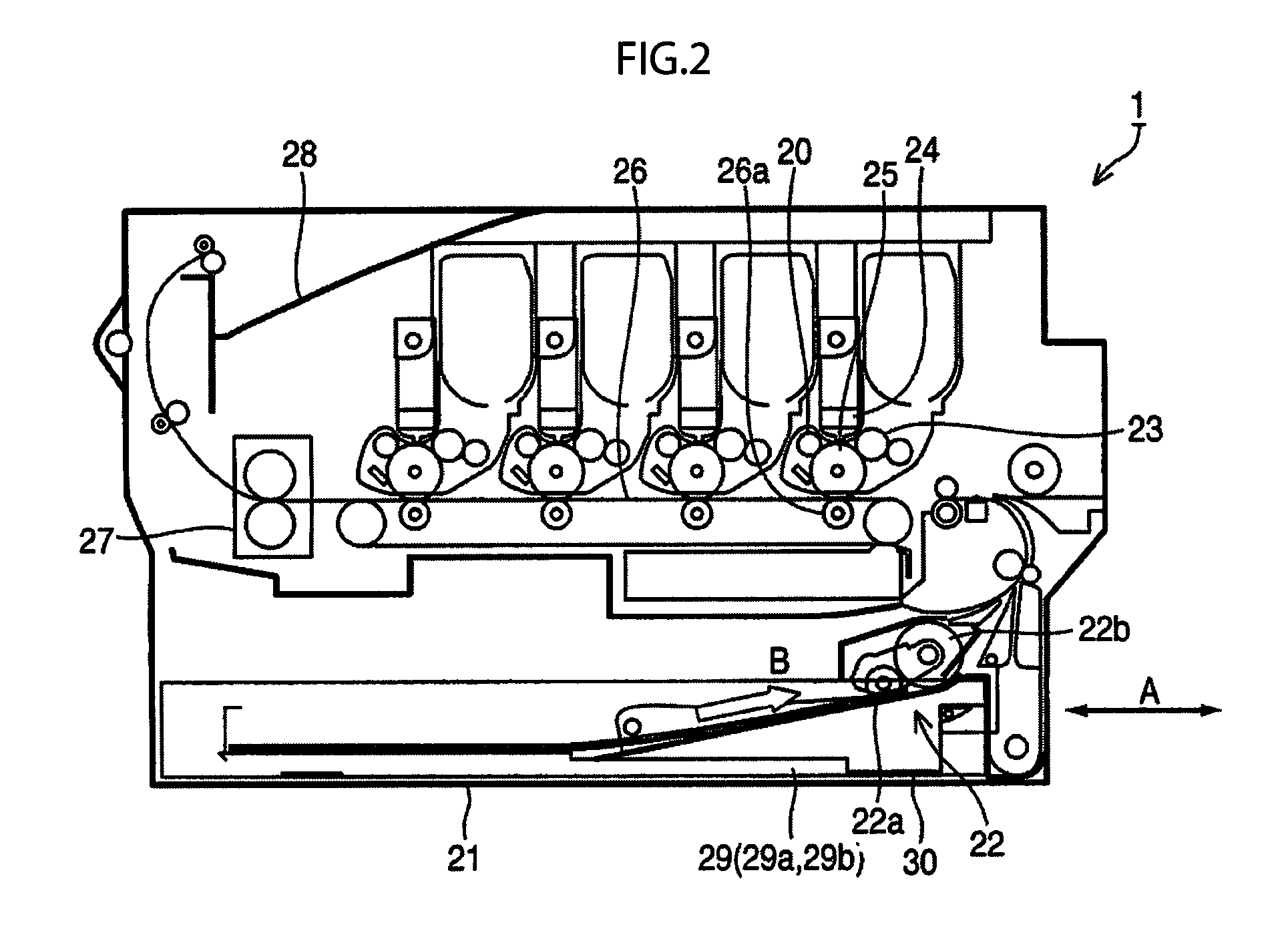 Media cassette housing system and image formation apparatus